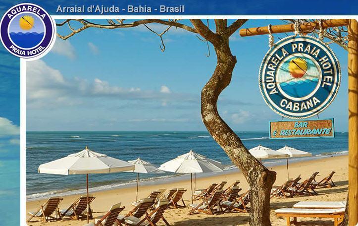 Aquarela Praia Hotel Порту-Сегуру Экстерьер фото